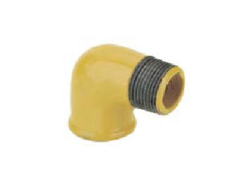 Acople Codo Macho Hembra 90 grados adaptador de Epoxi Poberaj