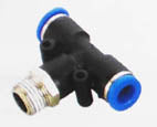 Acople TEE T x T x Macho Mics Hoses Mangueras Industriales