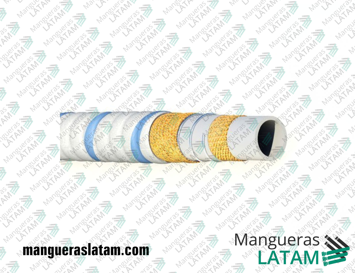 Manguera Industrial MICS Aspirante Expelente Atóxico Liviano Tipo Atoxico Aspirvino Codigo 8503