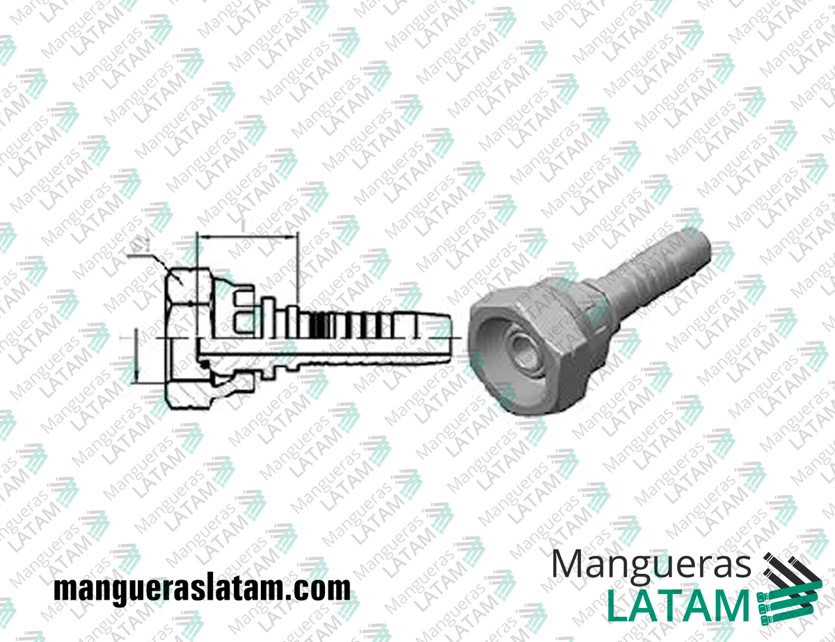 COUPLING FITTINGS BSP 2BO1