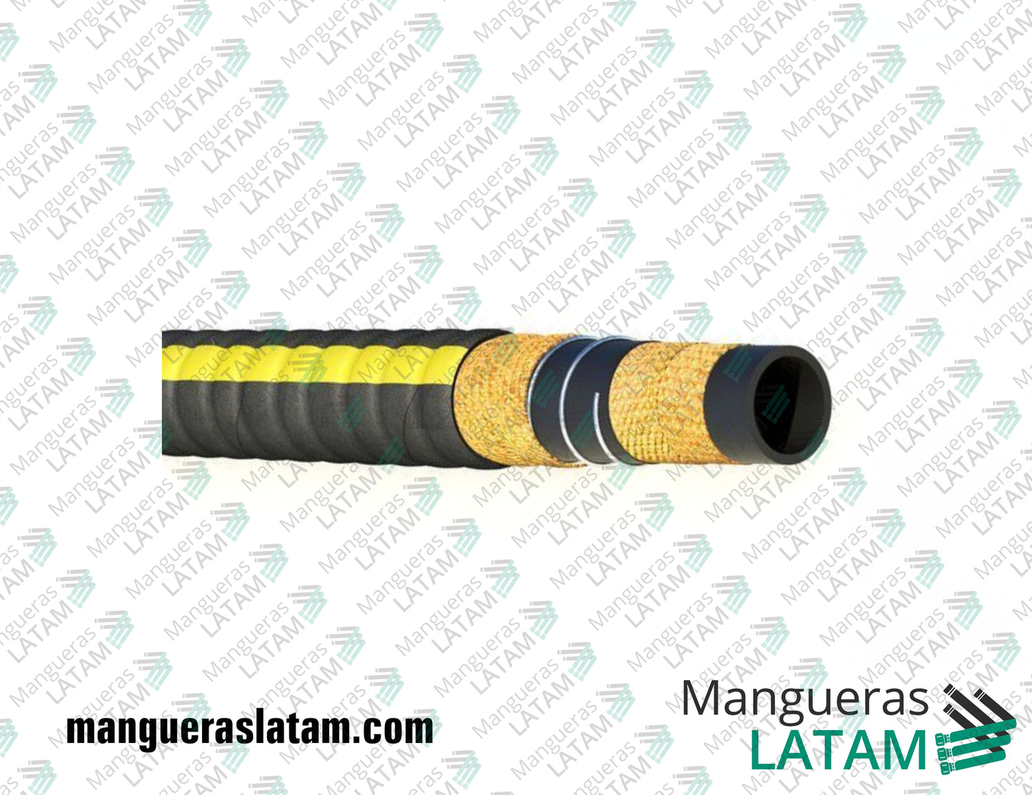 Manguera Industrial MICS Aspirante Expelente Tipo Cebra Codigo 8607