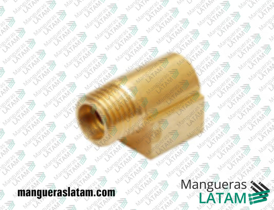 Codo Hembra Macho 90 Grados BSP de Bronce para Oil & Gas / Petroleo