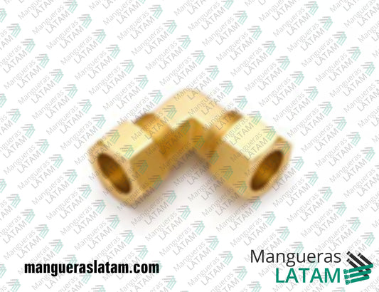 Conector 90 Grados Accesorio de Bronce para Oil & Gas / Petroleo
