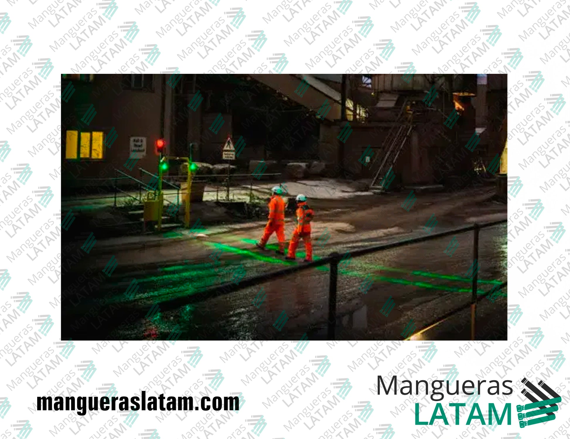 Pasarela Led Luminaria de Seguridad Industrial Sistema ILUMINATED Flexpower