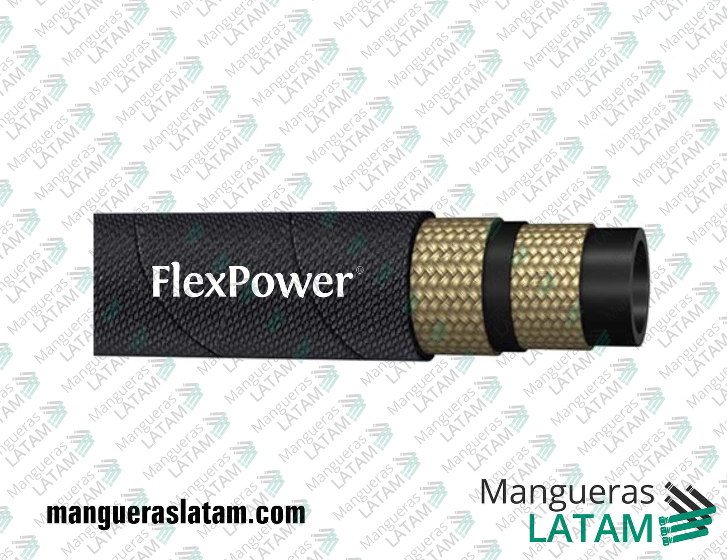 Manguera Hidráulica FP125 - JACK HOSE HARD - X MSHA FlexPower