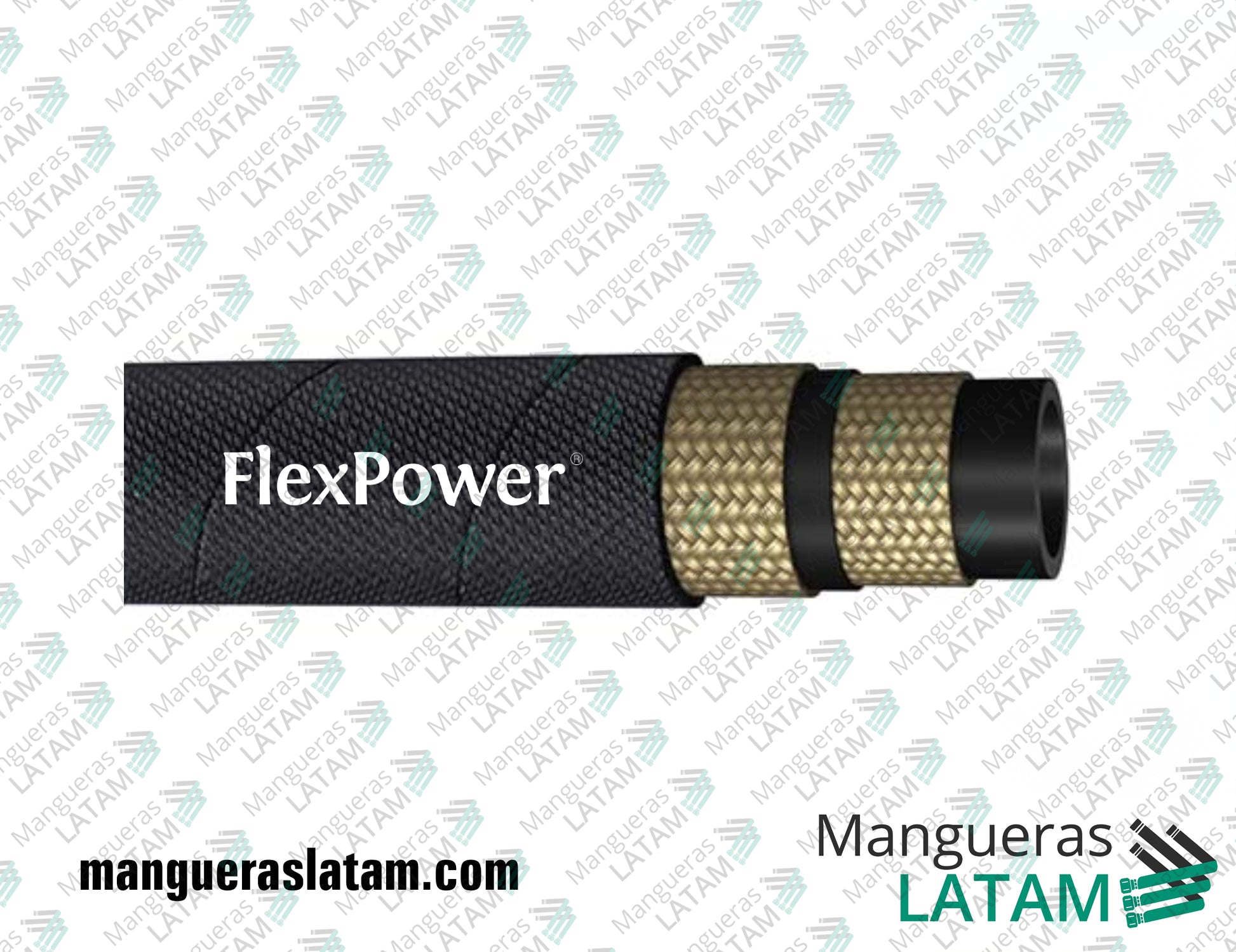 Manguera Hidraulica FlexPower FP222 - R19 ABRAZÓN - X MSHA