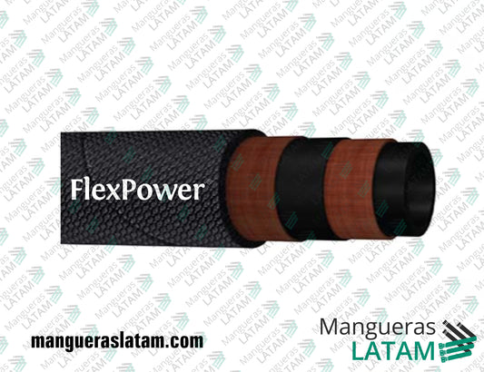 Manguera Hidráulica FP602 - WATER DISCHARGE HOSE W.P. 10 BAR - LAY FLAT FlexPower