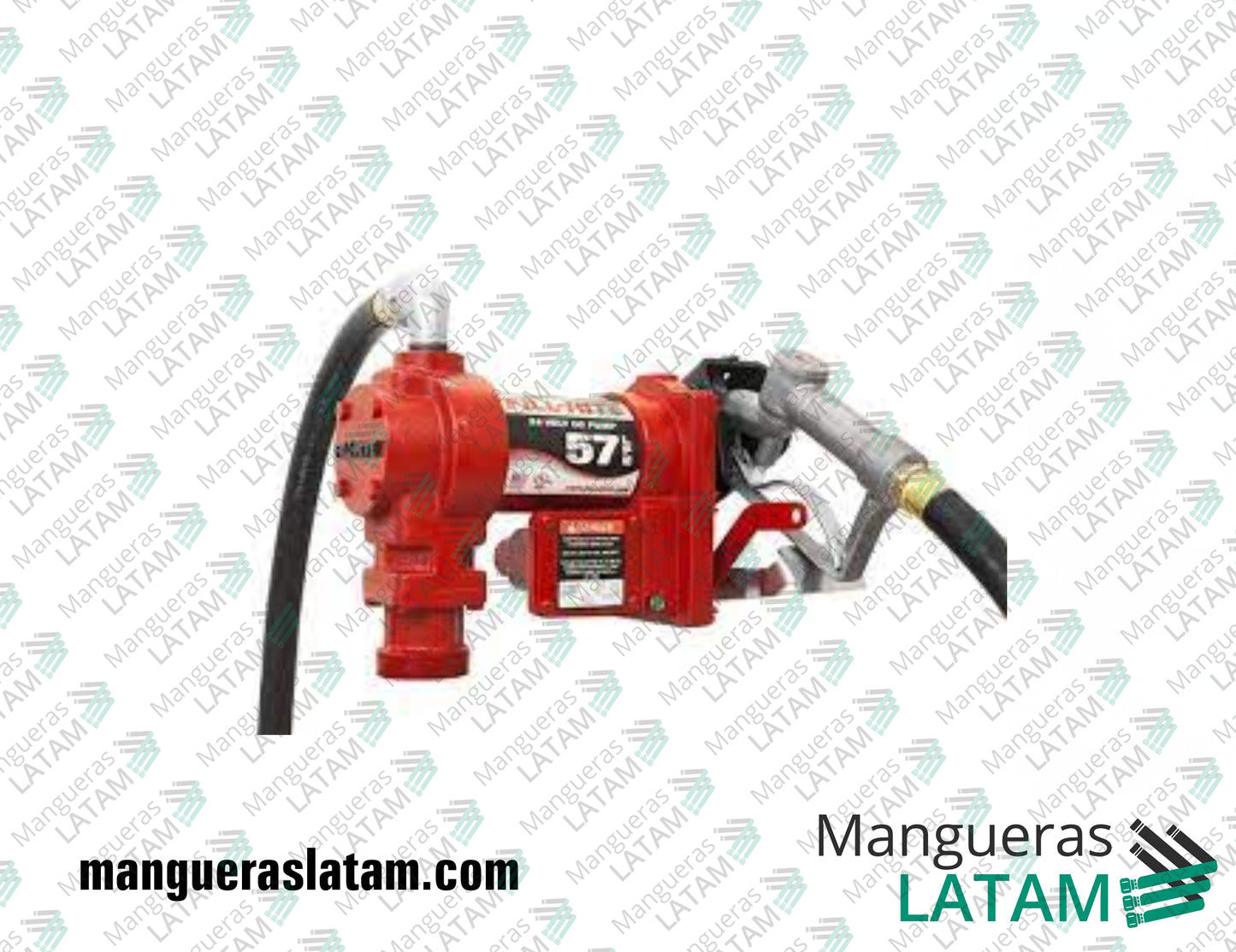 FR 2410 Bomba Antiexplosiva APE 24 volts con Medidor para Mangueras Industriales