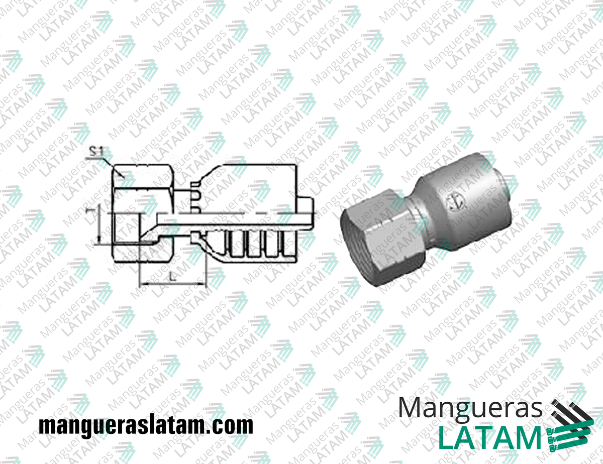 COUPLING FITTINGS JIC 1JC1