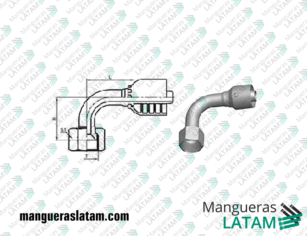 COUPLING FITTINGS JIC 1JC9-X