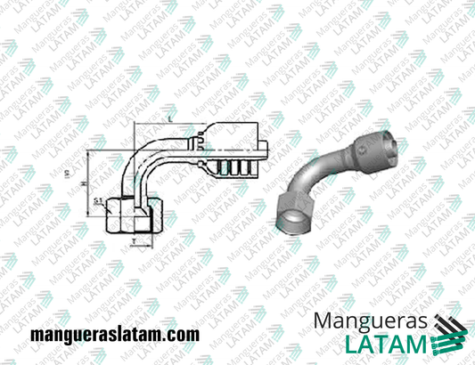 COUPLING FITTINGS JIC 1JC9