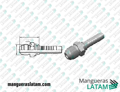 COUPLING FITTINGS JIC 2IC1
