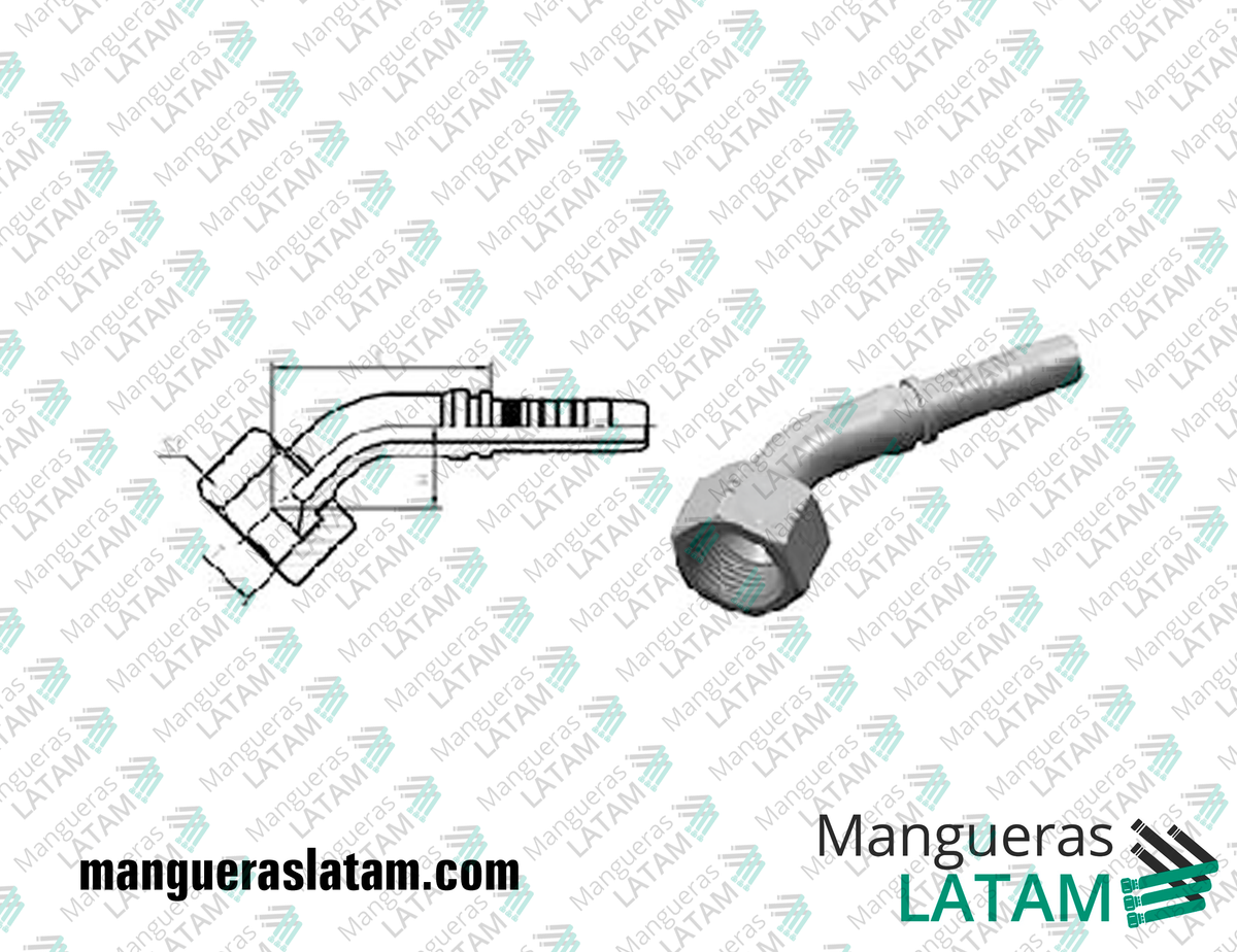 COUPLING FITTINGS JIC 2JC4
