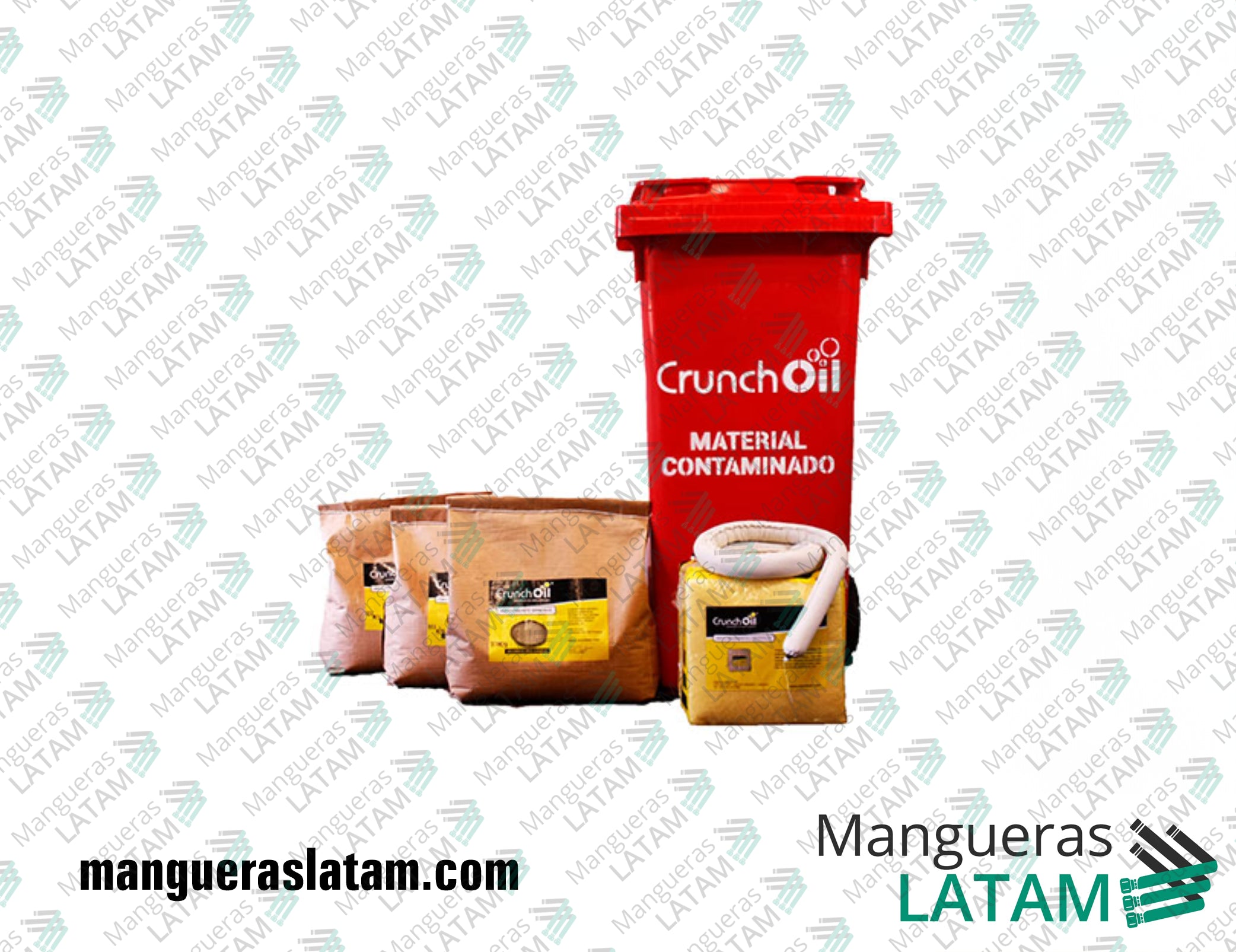 Kit Area Kit Área Limpia Químicos para Control de Derrames – Mangueras Latam