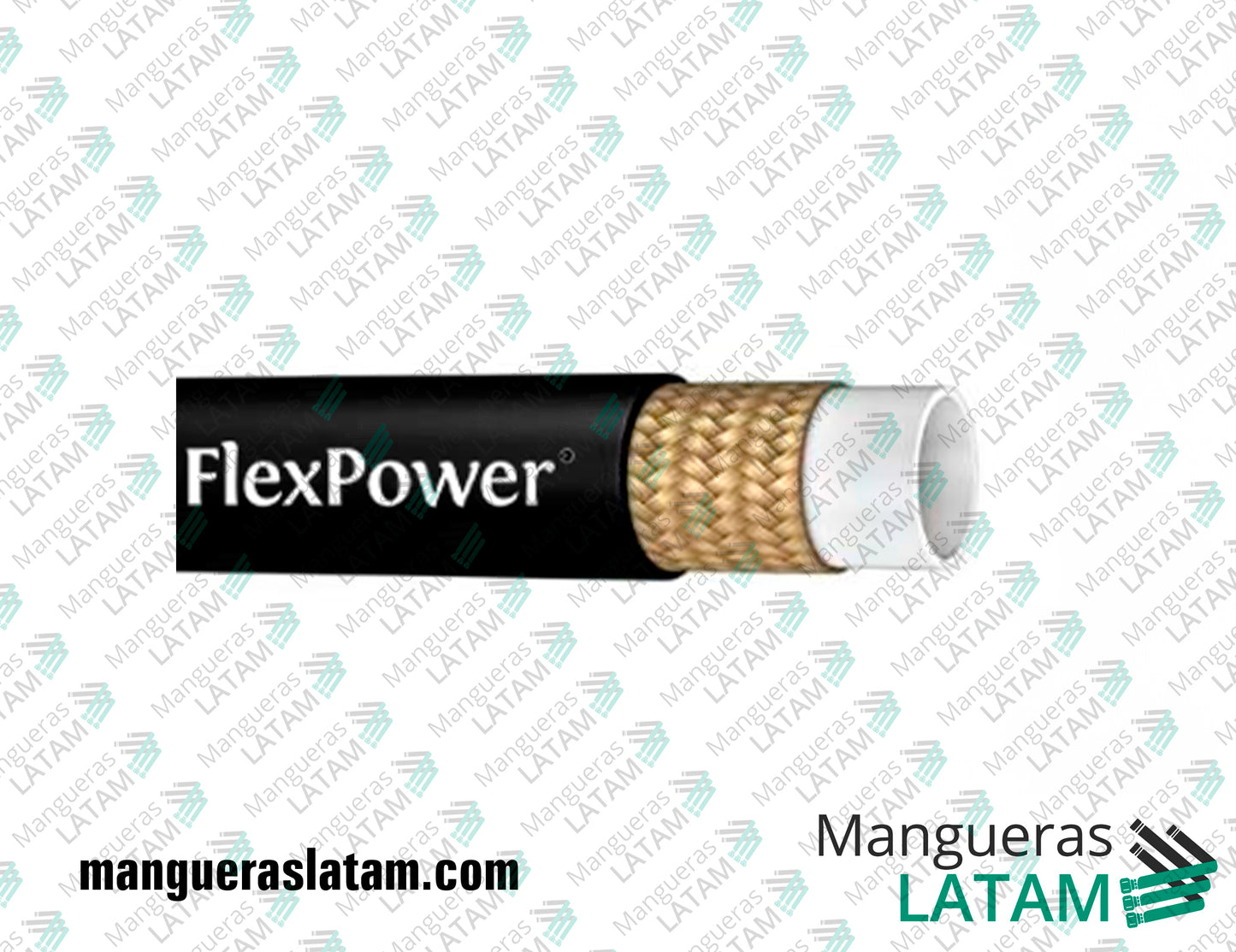 Manguera Hidráulica SAE 100 R7 DIN EN855 (STEEL) Flexpower TERMOPLÁSTICA