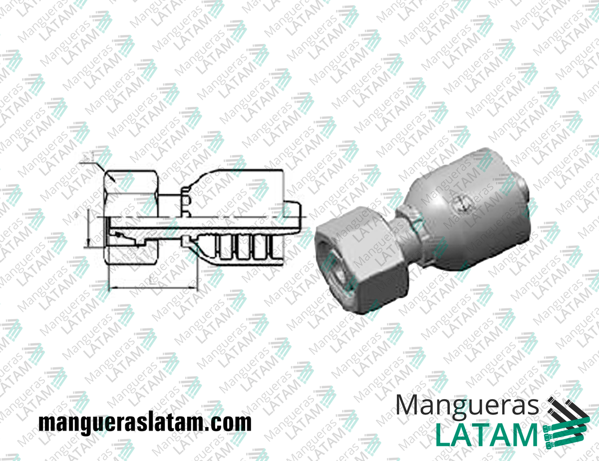 COUPLING FITTINGS METRIC S-TYPE HEAVY SERIES 1DH1