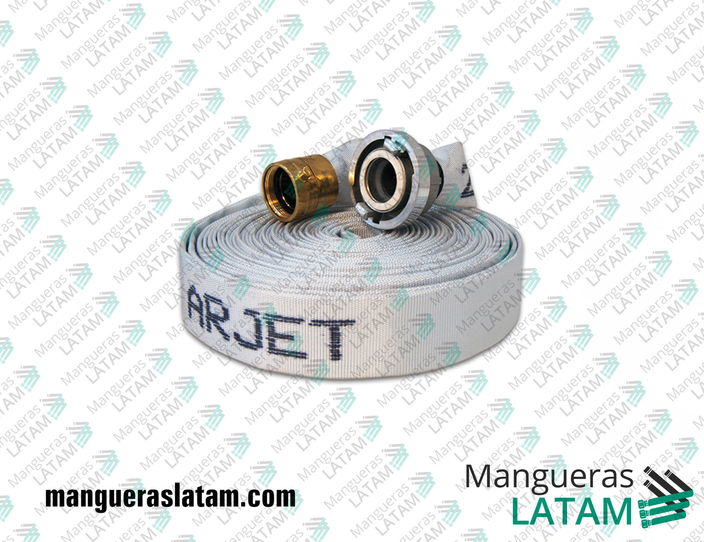 Manguera ARJET Sintética Bicapa para Extinción de Incendios