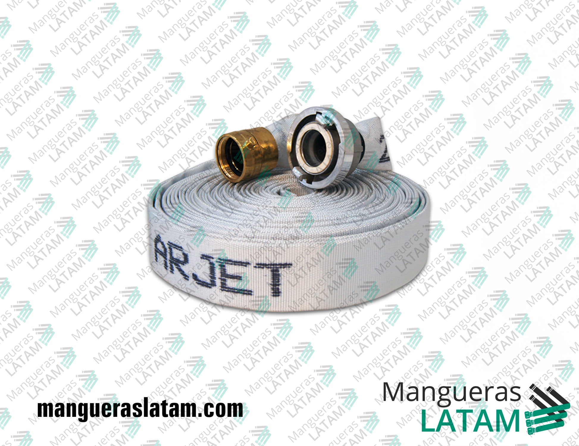Manguera ARJET Sintética Bicapa para Extinción de Incendios