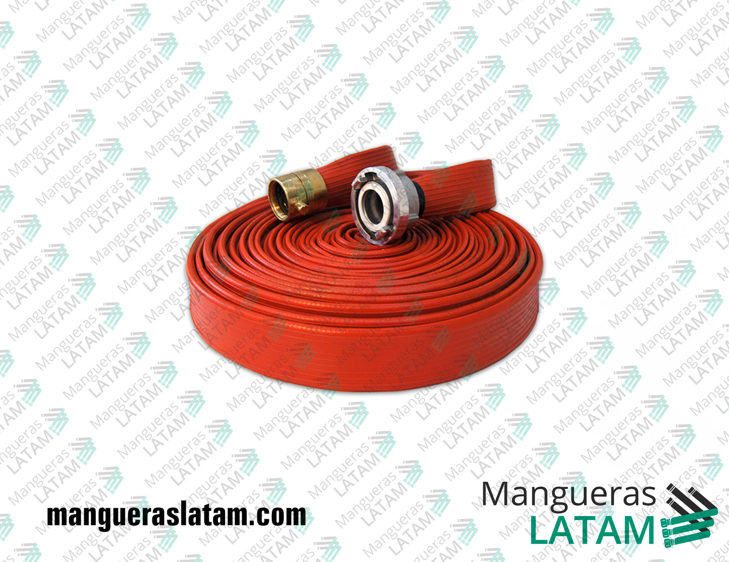 Manguera ARMTEX Sintética Tricapa Profesional para Extinción de Incendios