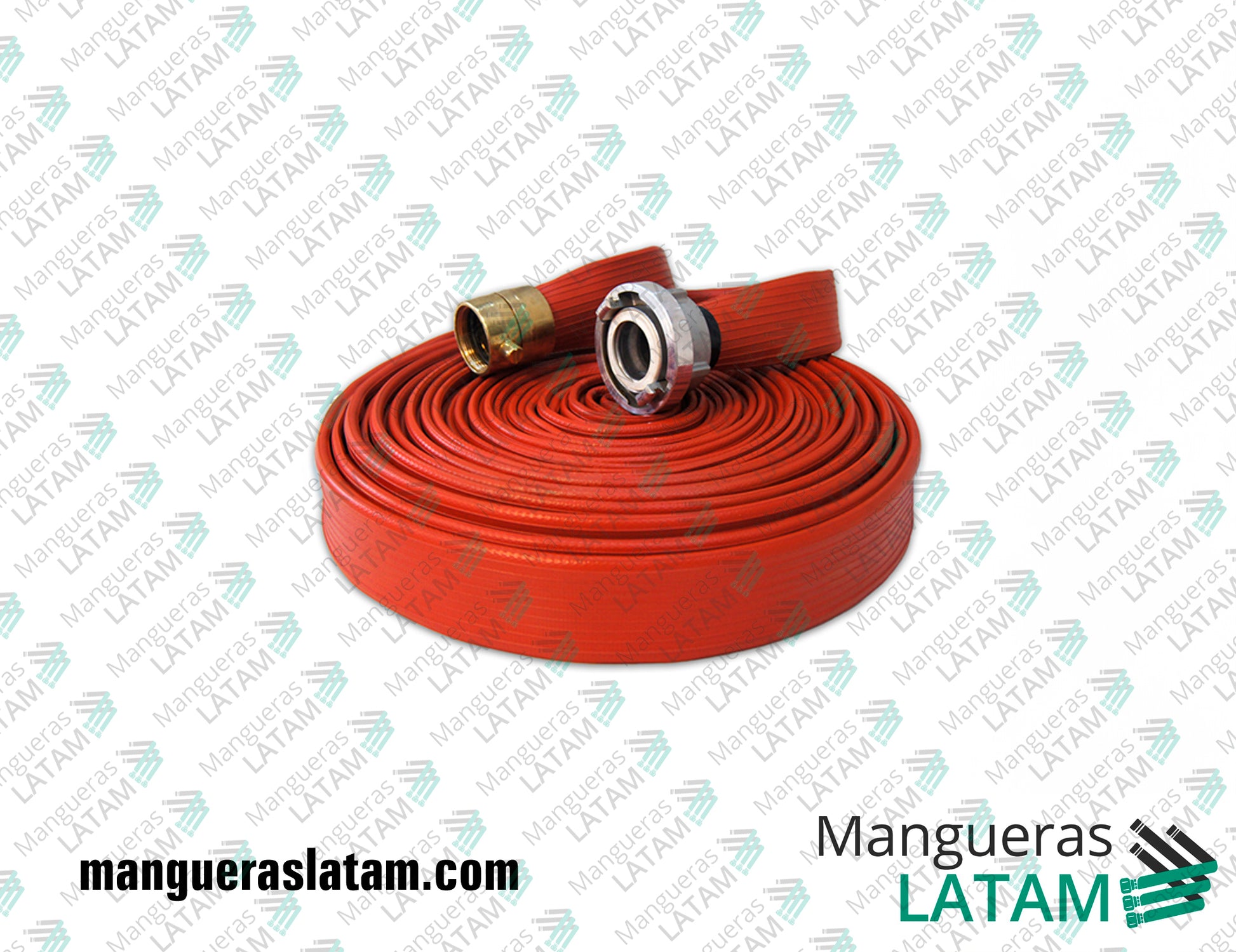 Manguera ARMTEX Sintética Tricapa Profesional para Extinción de Incendios