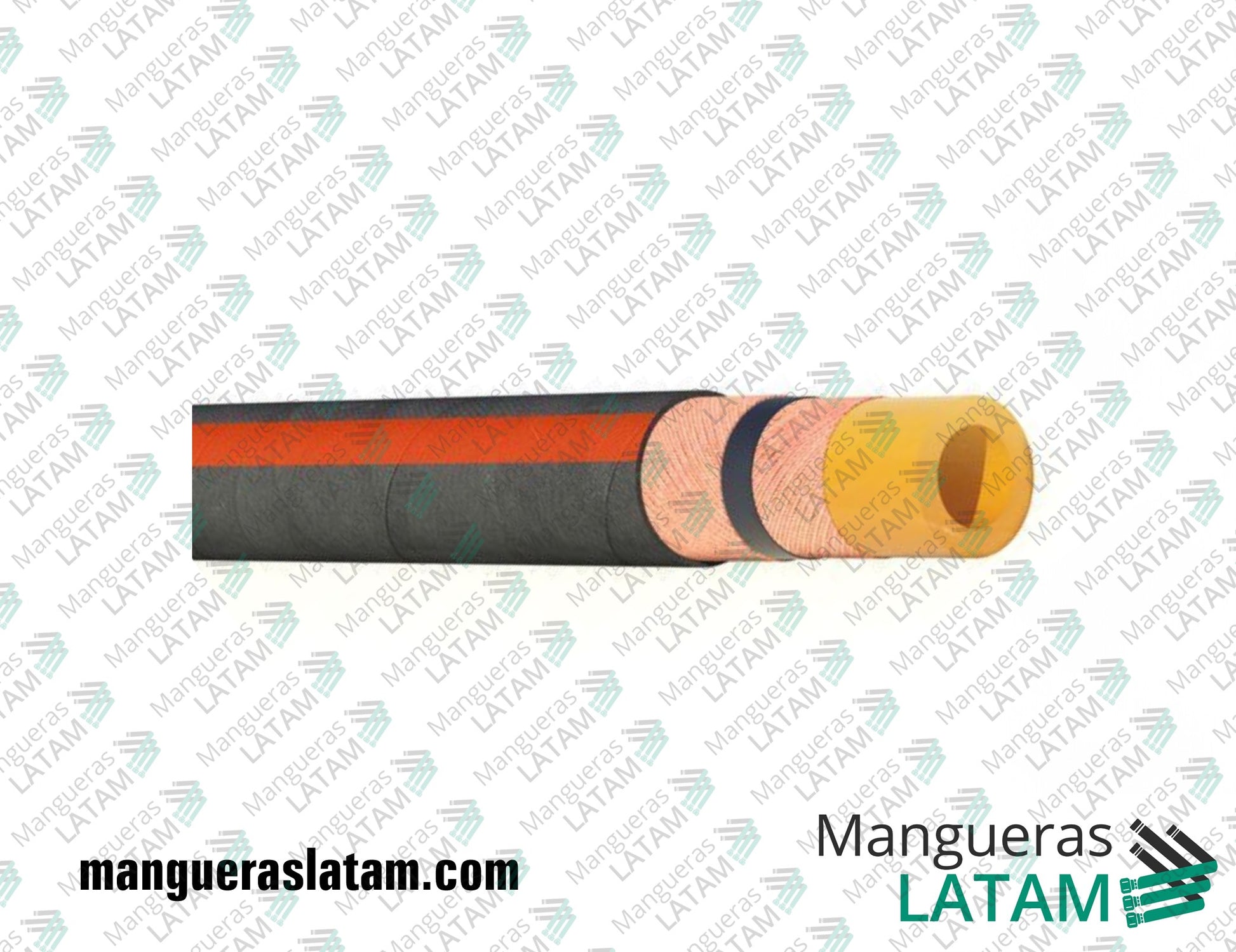 Manguera Industrial MICS Expelente liviana Látex Flextex Codigo 8600