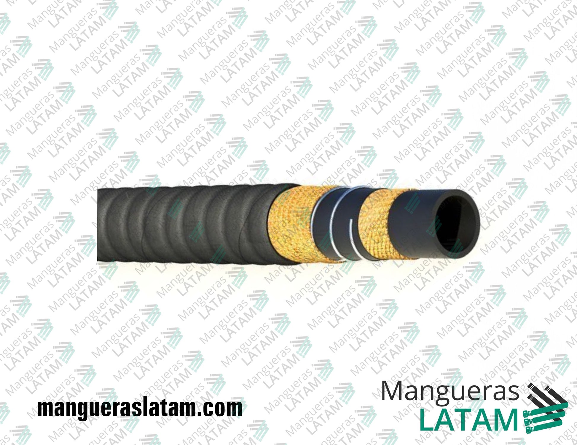 Manguera Industrial MICS para Arenadoras, Granalladoras y Conducción de Productos Abrasivos en General Codigo 8606