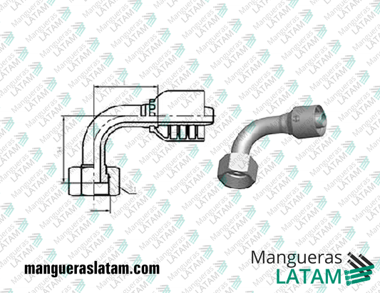 COUPLING FITTINGS ORFS 1OR9-S