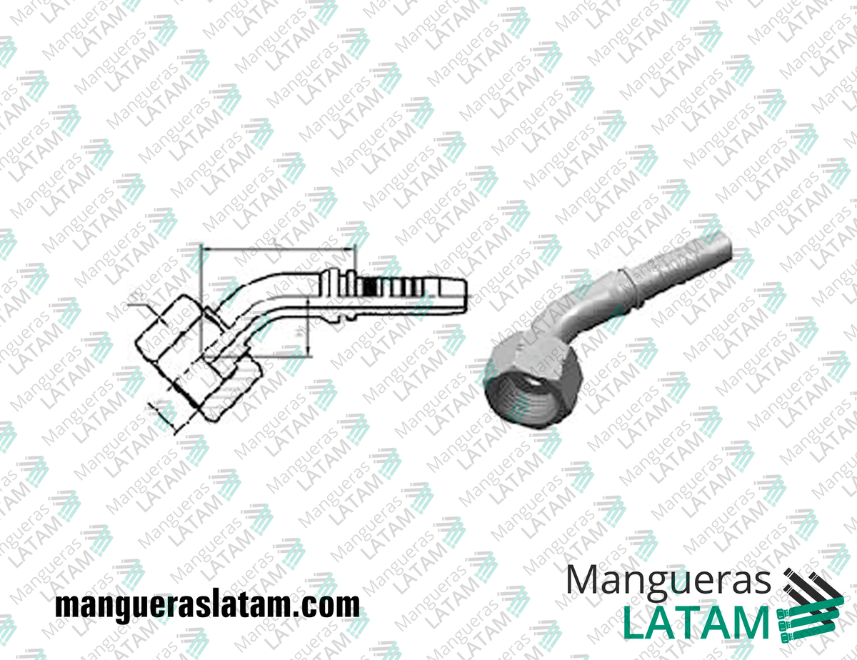 COUPLING FITTINGS ORFS 2OR4