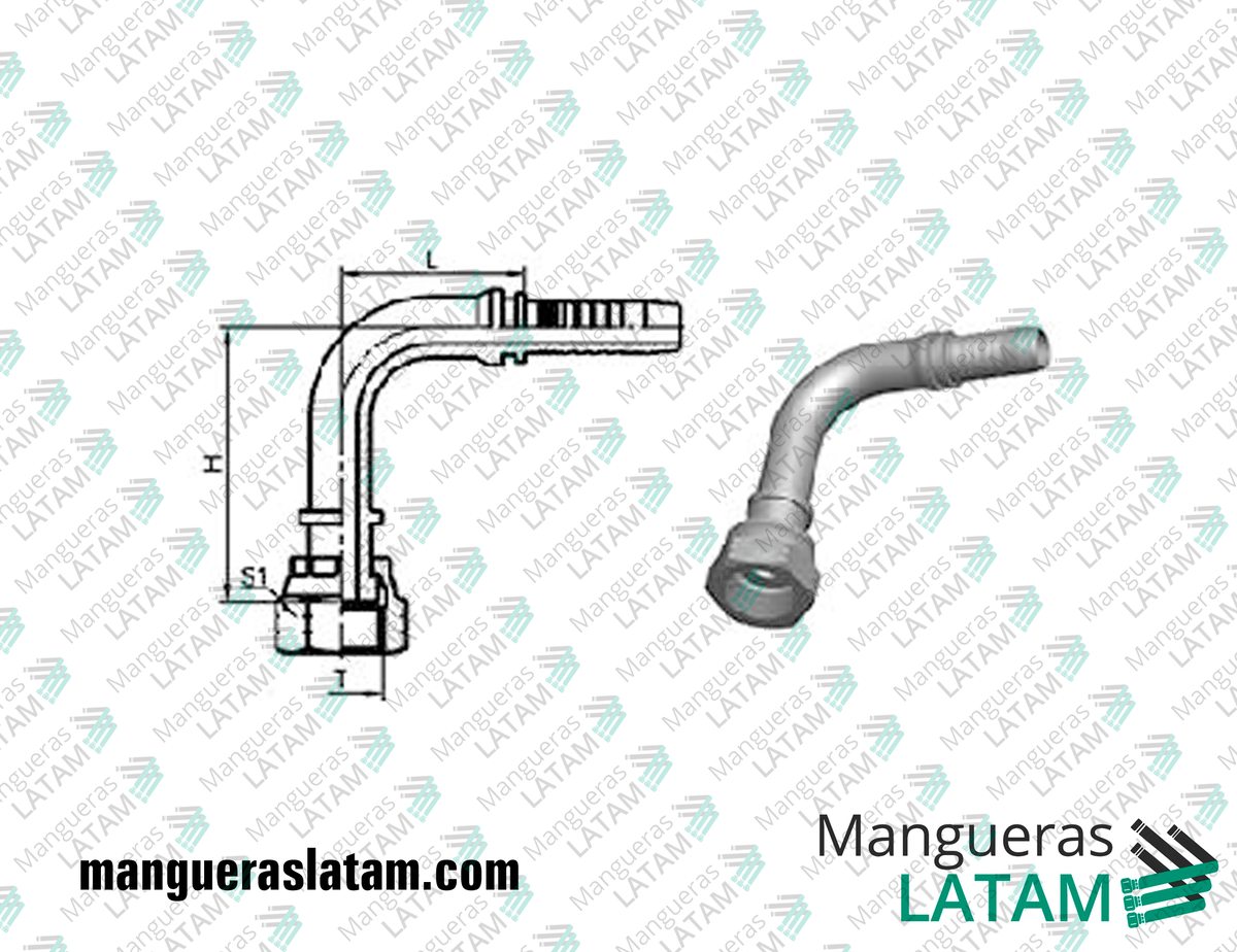 COUPLING FITTINGS ORFS 2OR9-X