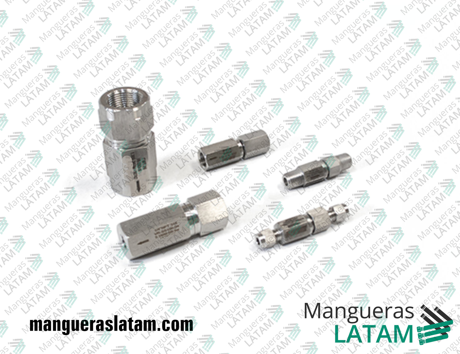 Conexiones Valvula De Retencion Poppet Series 6000/10000 para Mangueras Industriales