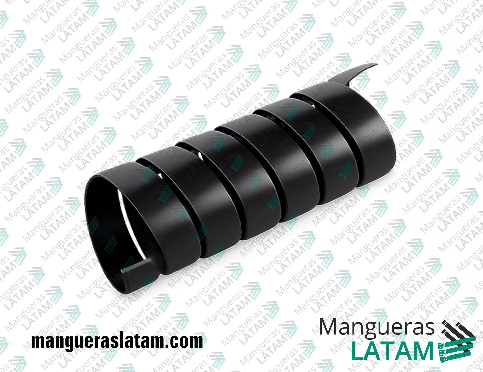 Protector Espiral Rígido de PVC para Mangueras Industriales