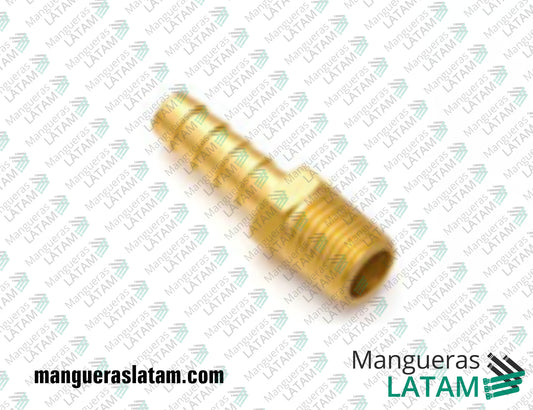 Racor Macho BSP Accesorio de Bronce para Oil & Gas / Petroleo