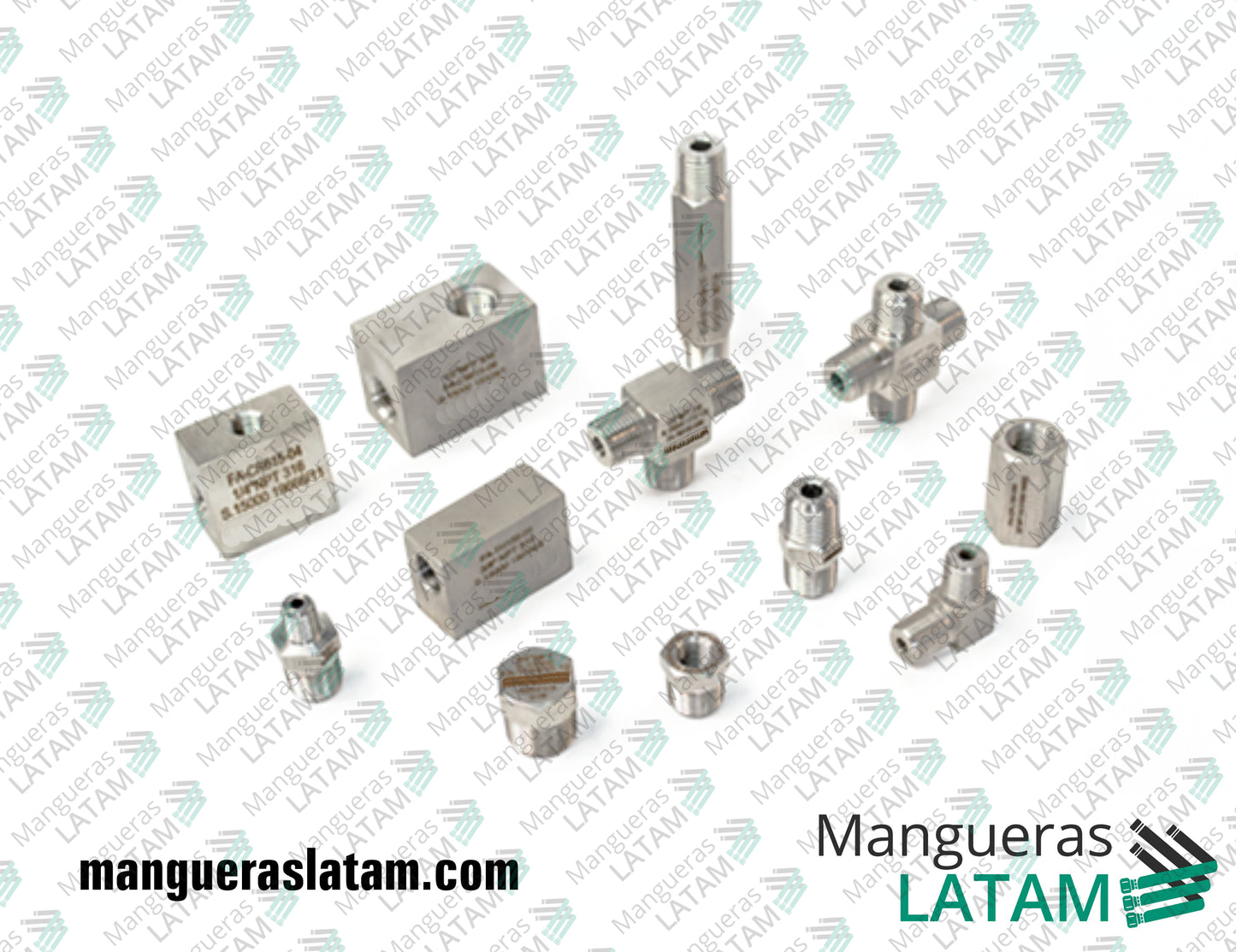 Accesorios Roscados Serie 10000 15000 para Mangueras Industriales