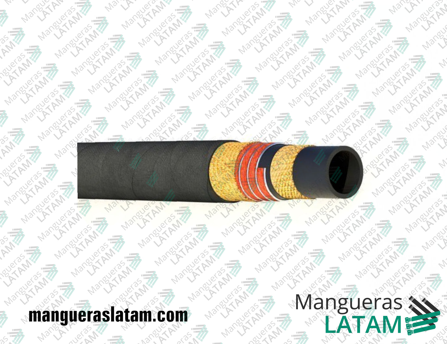 Manguera Industrial MICS para Hidrocarburos Tipo Sae 100 R4 Codigo 8211