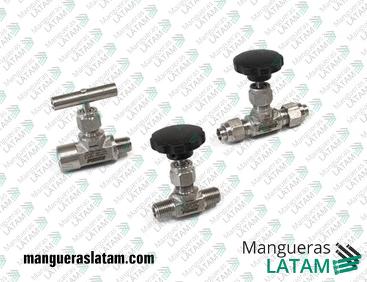 Conexiones Valvula Aguja Serie SM para Mangueras Industriales