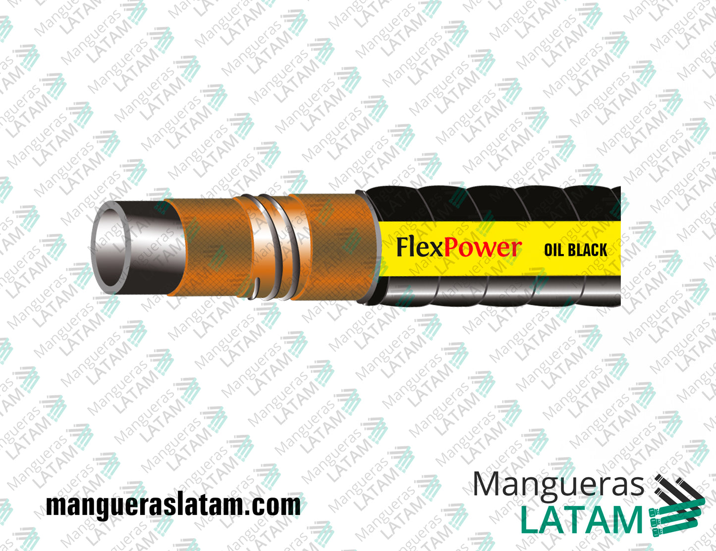 Manguera OIL BLACK FlexPower