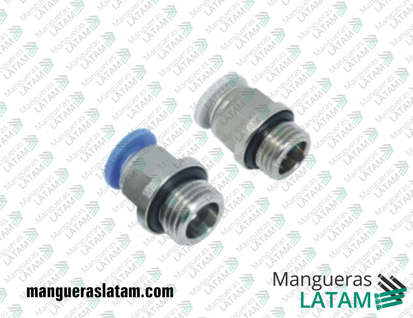 Conector Recto Acople para Mangueras Industriales