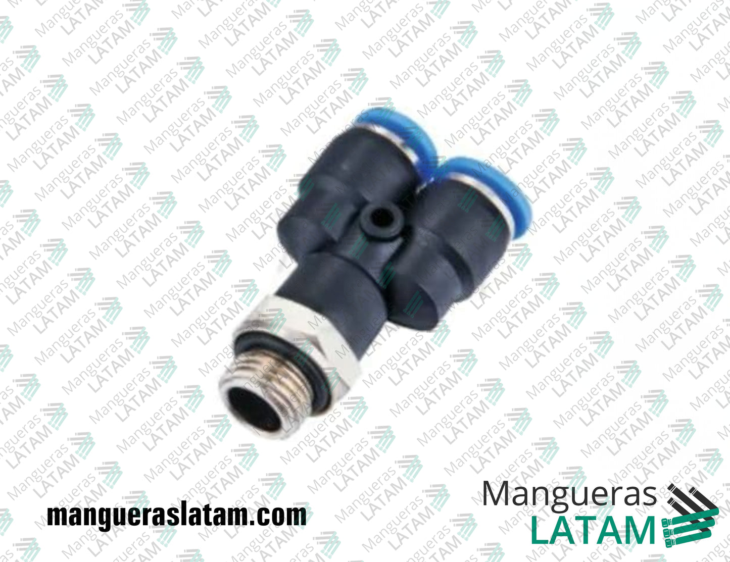 Conector Y Roscado Acople para Mangueras Industriales