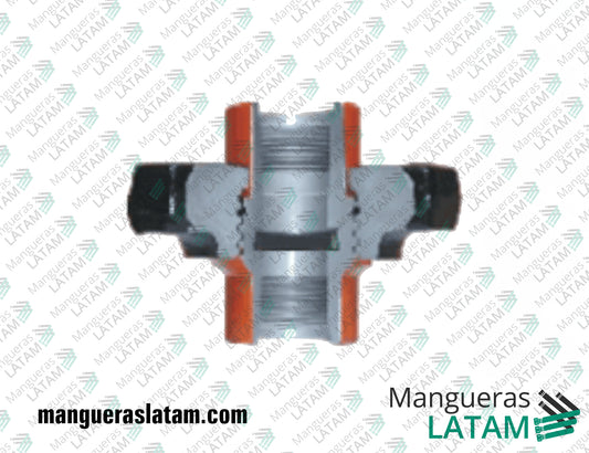 Conexión Union a Golpe Fig 602 CWP 6000 PSI para Mangueras Industriales Oil & Gas