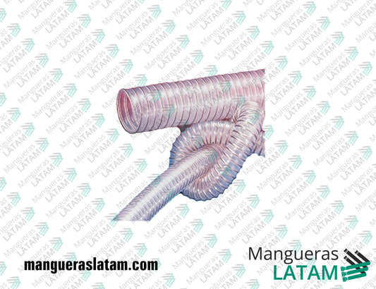 Manguera de Poliuretano Plastimet AIRDUC PUR 350 MHF Resistente a la Abrasión CODIGO 1.2.5
