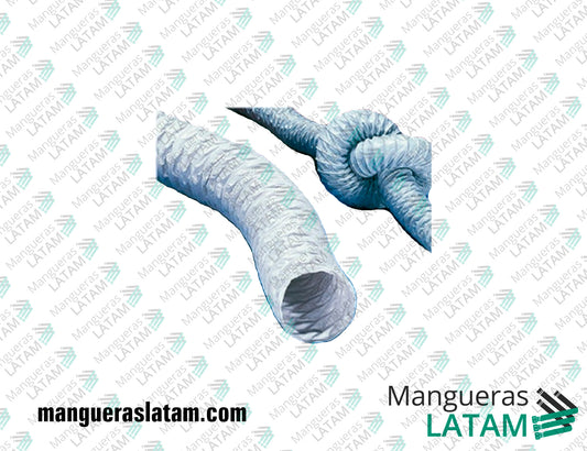 Manguera Plastimet Aire AC. PVC 371 para Acondicionamiento de Aire, Aspiración y Soplado Resistente a la Abrasión CODIGO 3.8.0