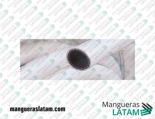 Manguera Plastimet Clean Press 7 Riego Reforzado 7 Bar Blanco CODIGO 1020