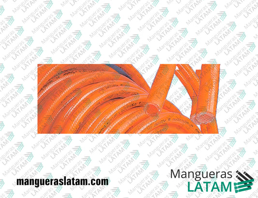 Manguera Plastimet FumEva 50 Fumigación Eva 50 Bar Naranja CODIGO 1090
