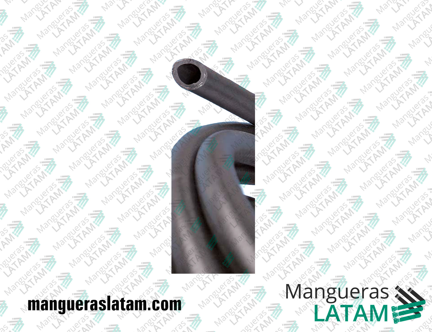 Manguera Plastimet Recylon Plus 20 Presión Aire-Agua-Hidrocarburo 20 Bar Multipropósito Negro CODIGO 1080