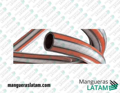 Manguera Plastimet Tricolor Riego Super Reforzado Blanco y Rojo-Azul-Verde-Amarillo CODIGO 0000
