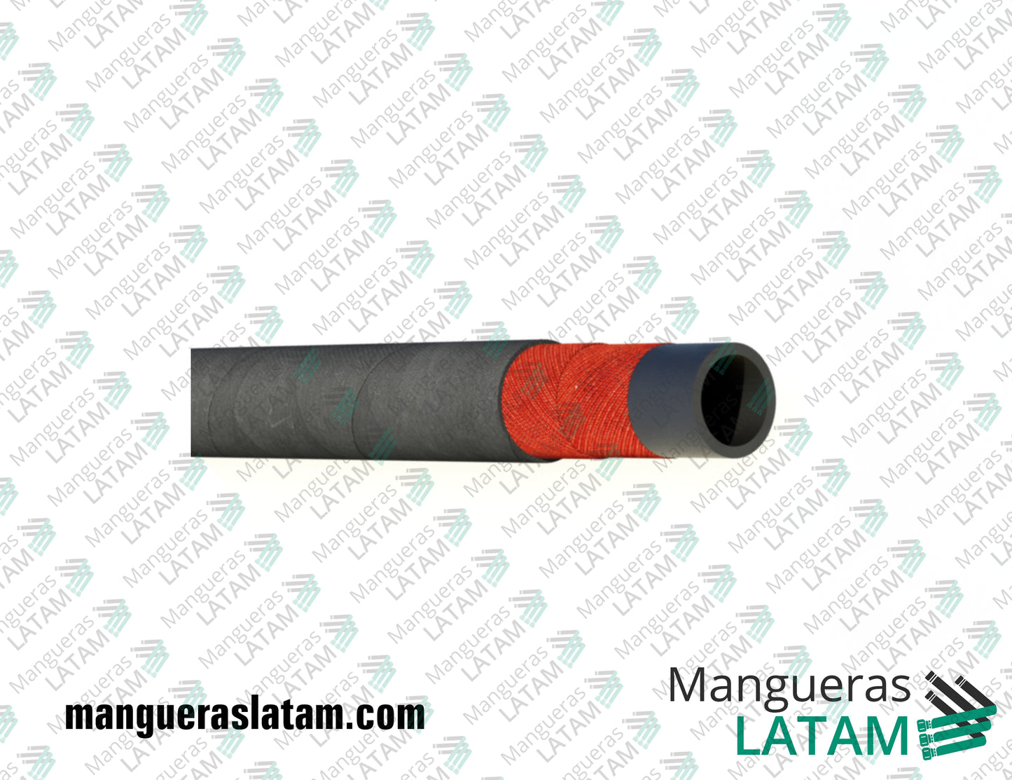 Manguera Industrial MICS Aspirante Expelente Reforzado Tipo Multipres Agua Aire 20 bar  Codigo 8108