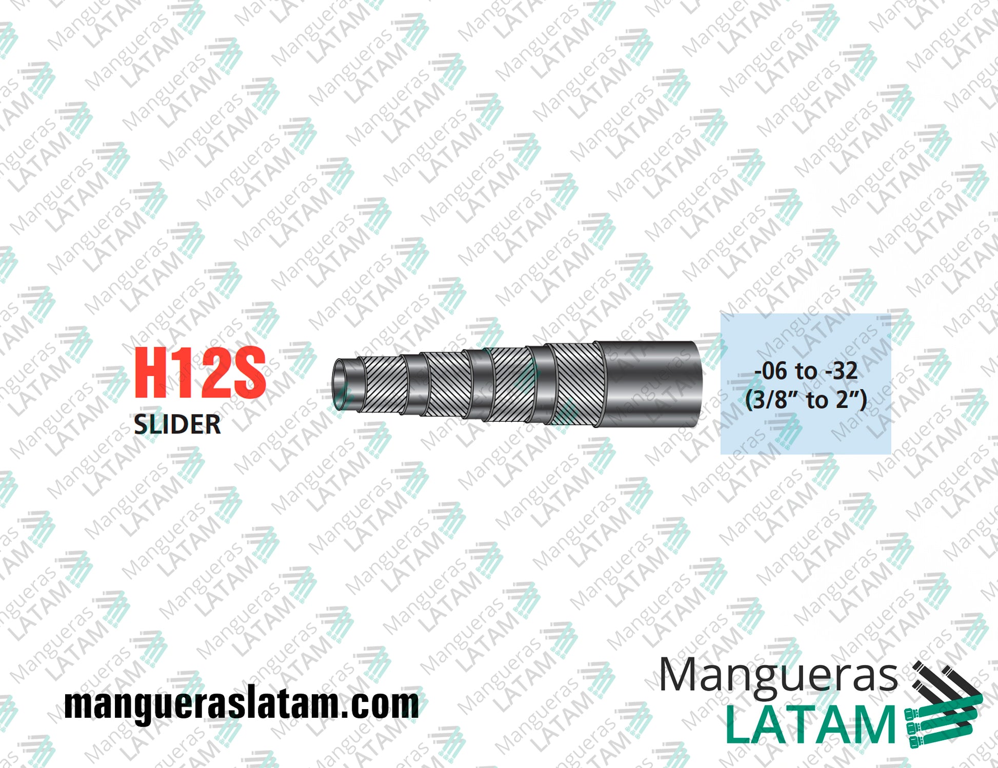 Manguera RYCO SAE 100R13 - EN856 R13 SLIDER EXTRA ABRASSION