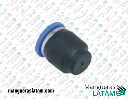 Conector Acople Tapón para Mangueras Neumáticas